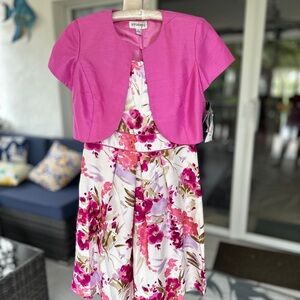 Truly Me Pink Floral Dress